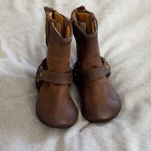 FRYE AND CO. Kids Brown Leather Boots